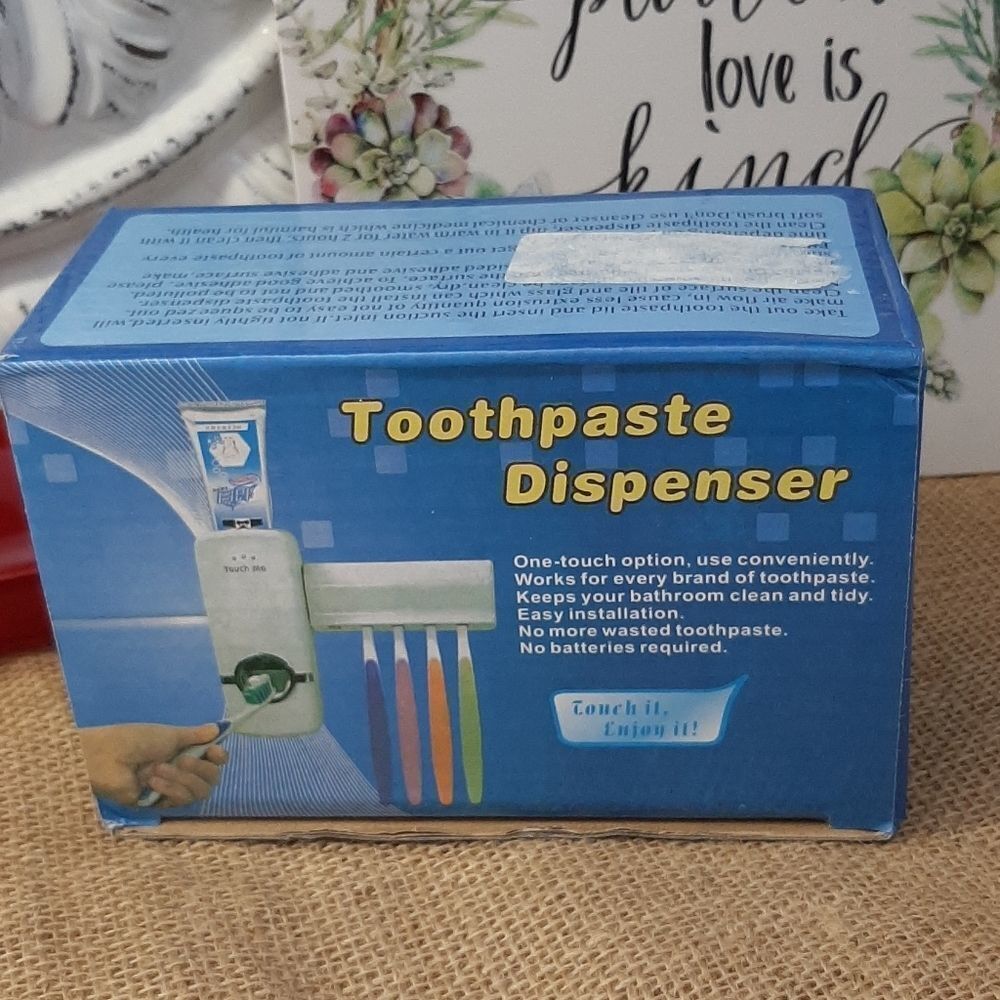 Nwt Red Toothpaste Dispenser